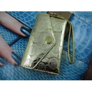   Cover Wallet Bag Purse Clutch For Apple iPhone 4 4S 