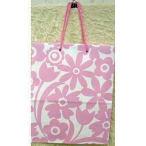  Hallmark Gift Bags EGB2315 Pink Floral Medium Gift Bag 