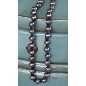  Hematite Mala 108 Beads on Knotted String
