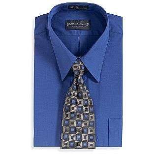 Boxed Dress Shirt and Tie Set  Giorgio Brutini Clothing Mens Shirts 