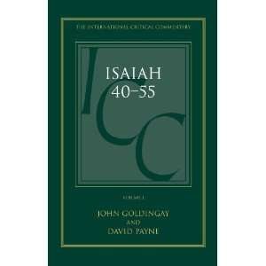  Isaiah 40 55 Vol 1 A Critical and Exegetical Commentary 