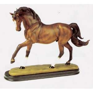  11H Dark Brown Horse Statue