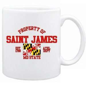 New  Property Of Saint James / Athl Dept  Maryland Mug Usa City 