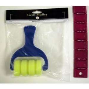 Vertical Line Craft Sponge Paint Roller Case Pack 72:  Home 