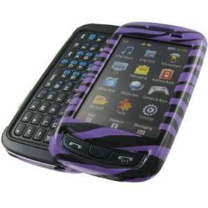  Cover Case for Samsung A877 Impression   Purple Zebra 