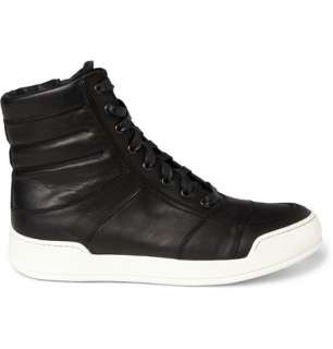   Shoes > Sneakers > High top sneakers > Leather High Top Sneakers