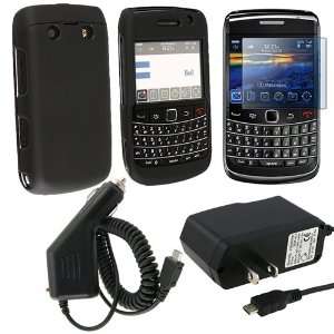  FOR BLACKBERRY BOLD 9700 ONYX LCD+COVER+AC+CAR CHARGER 