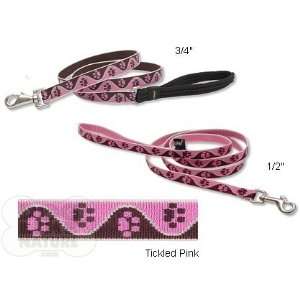 Lupine Tickled Pink Leash   1/2 6ft 