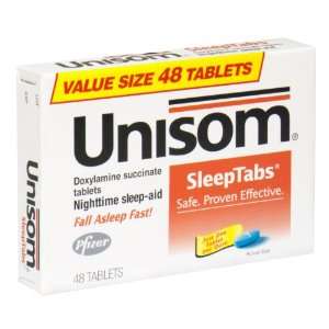  Unisom SleepTabs Nighttime Sleep Aid, Value Size, Tablets 