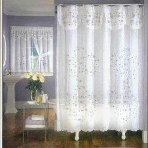 Crushed Flower Shower Curtain:  Home & Kitchen