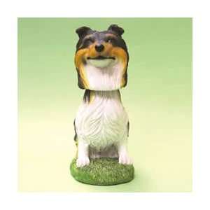  Mini Bobble Head Dog Collie: Toys & Games