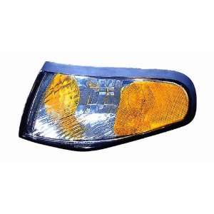 Depo 331 1540PXUSV Ford Mustang Chrome Diamond Parking Lamp with Amber 