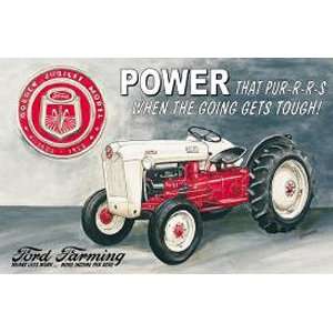  Ford Farming Jubilee Tractor Metal Tin Sign Nostalgic 