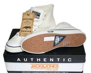 Jack & Jones Schuh Sneaker Coach High Bone White  NEU   