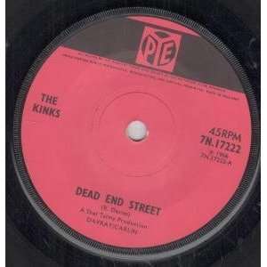  DEAD END STREET 7 INCH (7 VINYL 45) UK PYE 1966: KINKS 