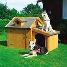 große Hundehütte mit Veranda Tierhaus Stall Hund Neu
