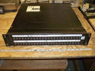 QTY AVAIL! ADC 4 26790 0020 Audio Patch Bay Panel  