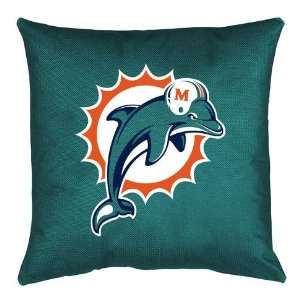 Miami Dolphins (2) LR Bed/Sofa/Couch/Toss Pillows  Sports 