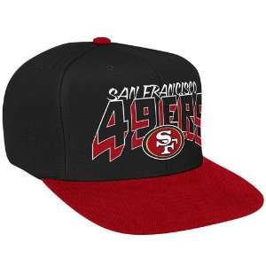 Reebok San Francisco 49ers High Crown Snap Back Hat Adjustable:  