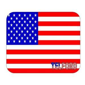  US Flag   Telford, Tennessee (TN) Mouse Pad Everything 