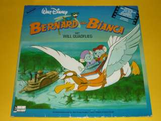 LP* Walt Disney Bernard und Bianca mit Bilderbuch  