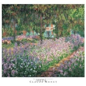  Le Jardin a Giverny by Claude Monet 27x25 Toys & Games