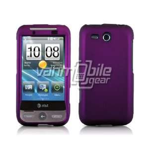   Hard Rubberized Case + Car Charger for HTC Freestyle 
