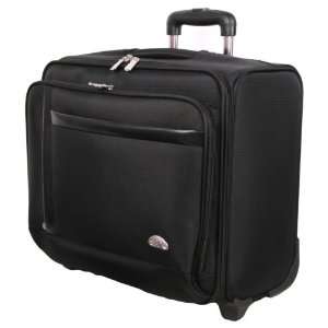  17 LAPTOP COMPUTER ROLLING CASE WHEELED BRIEFCASE 