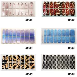  Nail Foil Nail Art Sticker Patch Nail Wraps for Fingers & Toes 295312