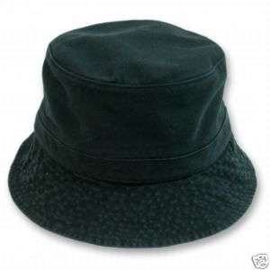 BLACK POLO STYLE BUCKET HAT FISHING CAP SUN HATS L/XL  