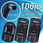 100m camera remote control flash wireless radio trigger f nikon