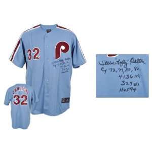 Steve Carlton Autographed Jersey  Details Philadelphia Phillies, 4 