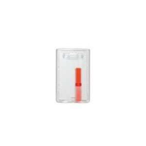  Frosted Vertical 1 Sided Access Card Dispenser   100pk 