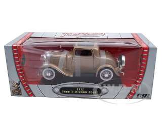 Brand new 1:18 scale diecast model of 1932 Ford 3 Window Coupe die 