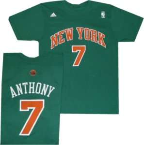 Carmelo Anthony New York Knicks Shirt jersey Large PATS  