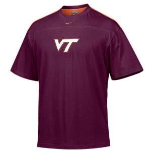Virginia Tech Hokies Adult Maroon College Structured Embroidered 