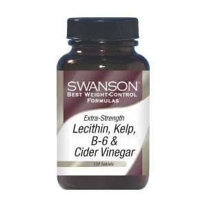  Extra Strength Lecithin, Kelp, B 6 & Cider Vinegar 120 