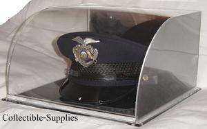 NEW Military Police Academy Top Hat Cover Display Case  
