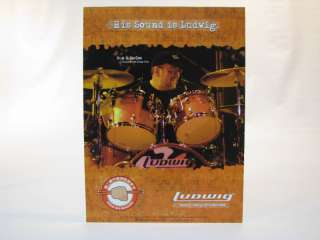 Ludwig Drum Company Bun E Carlos Cheap Trick Drummer  