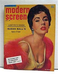 Modern Screen Nov 1955 Magazine Liz Taylor Jane Powell  