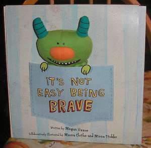 ITS NOT EASY BEING BRAVE MEGAN HAAVE HALLMARK GIFT BOOK  