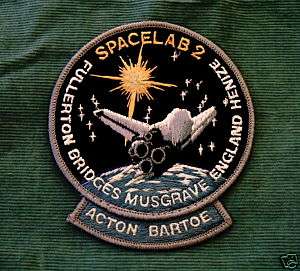 Space Shuttle Challenger SPACELAB2 STS 51F crew patch  