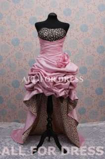 Prom dress gown evening ball pink orange yellow p4410  