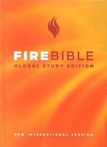 NIV FIRE BIBLE GLOBAL STUDY EDITION HARDCOVER NEW  