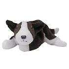 TY Beanie Baby   BRUNO the Bull Terrier Dog (8.5 inch)   MWMTs