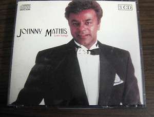 Johnny Mathis   Love Songs 3 CD set 1998 Timeless RARE  