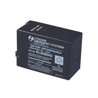    Calcium 6 Volt Replacement Battery for Emergency/Exit Lighting