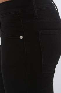 Cheap Monday The Zip Low Jean in Very Nice Black  Karmaloop 