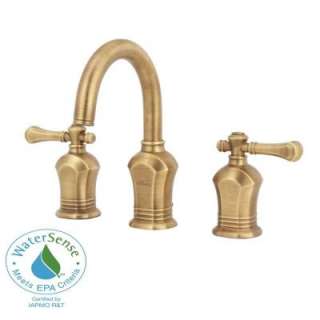  Handle Lavatory Faucet in Antique Brass 67120 8024H at The Home Depot