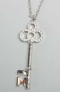Disney Couture Jewelry The Cinderella Platinum Plated Key Pendant 